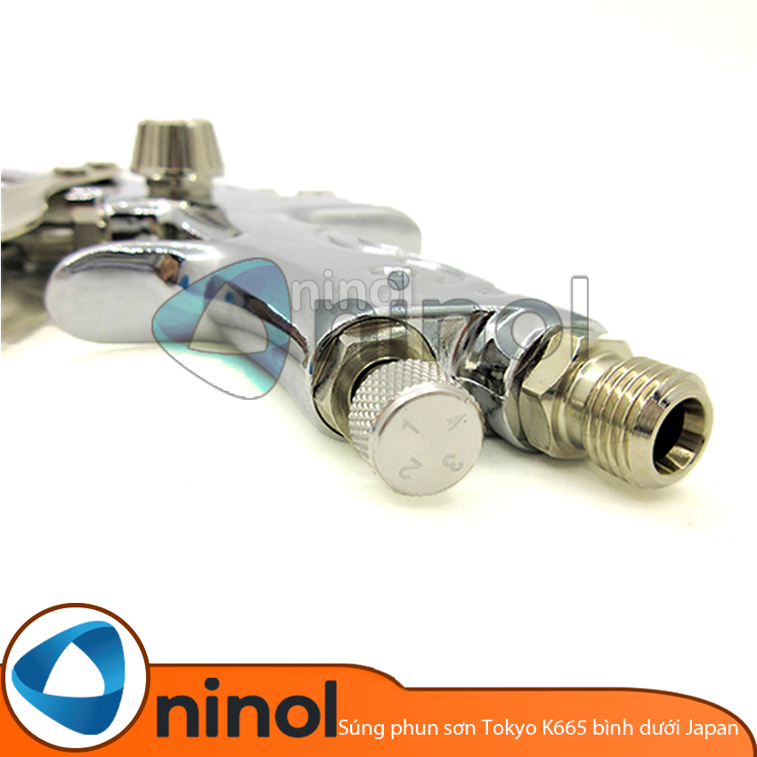 Súng phun sơn Tokyo K665S bình dưới (Chính hãng)
