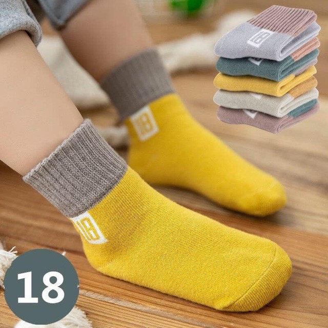 Combo 10 Đôi Tất Số 18, 19,20 Cho Bé Từ 4 Đến 6 Tuổi