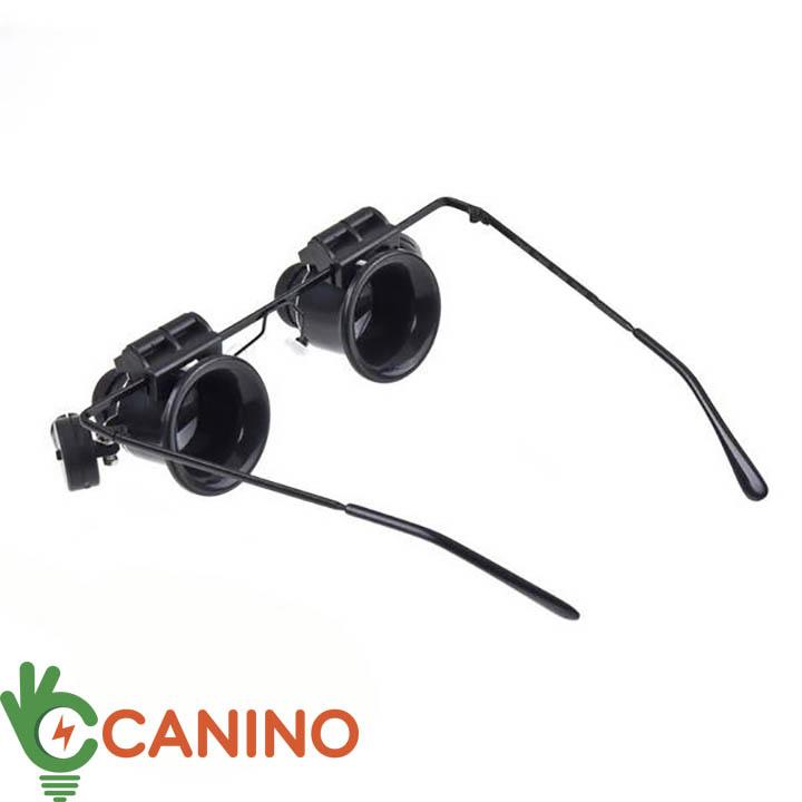 Kính lúp đeo mắt có đèn v1