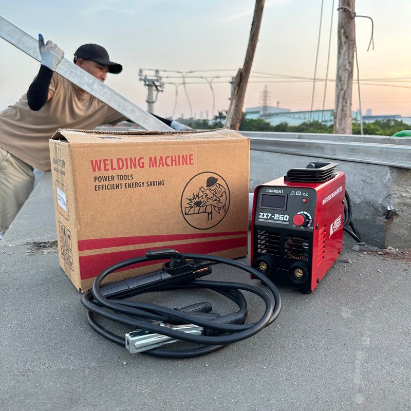 Máy Hàn Que Mini K-MAX 250A Chuyên Hàn Que 2.5 ly