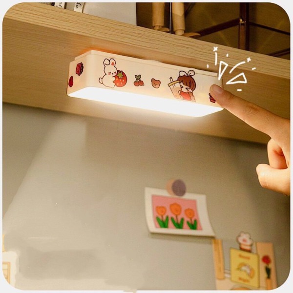 Bảng giá Đèn Chiếu Sáng, Đèn Học Cảm Ứng Điều Chỉnh Tăng Giảm Được Độ Sáng Kèm Dây Sạc (TẶNG 4 Miếng Dán Sử Dụng Nhiều Vị Trí+ Sticker Trang Trí)