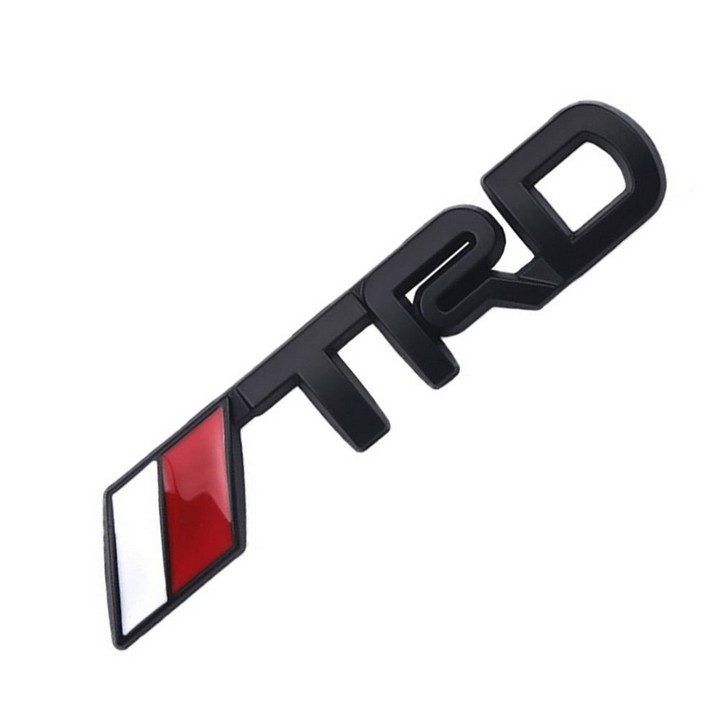 Decal 3d logo TRD trang trí xe máy cực đẹp