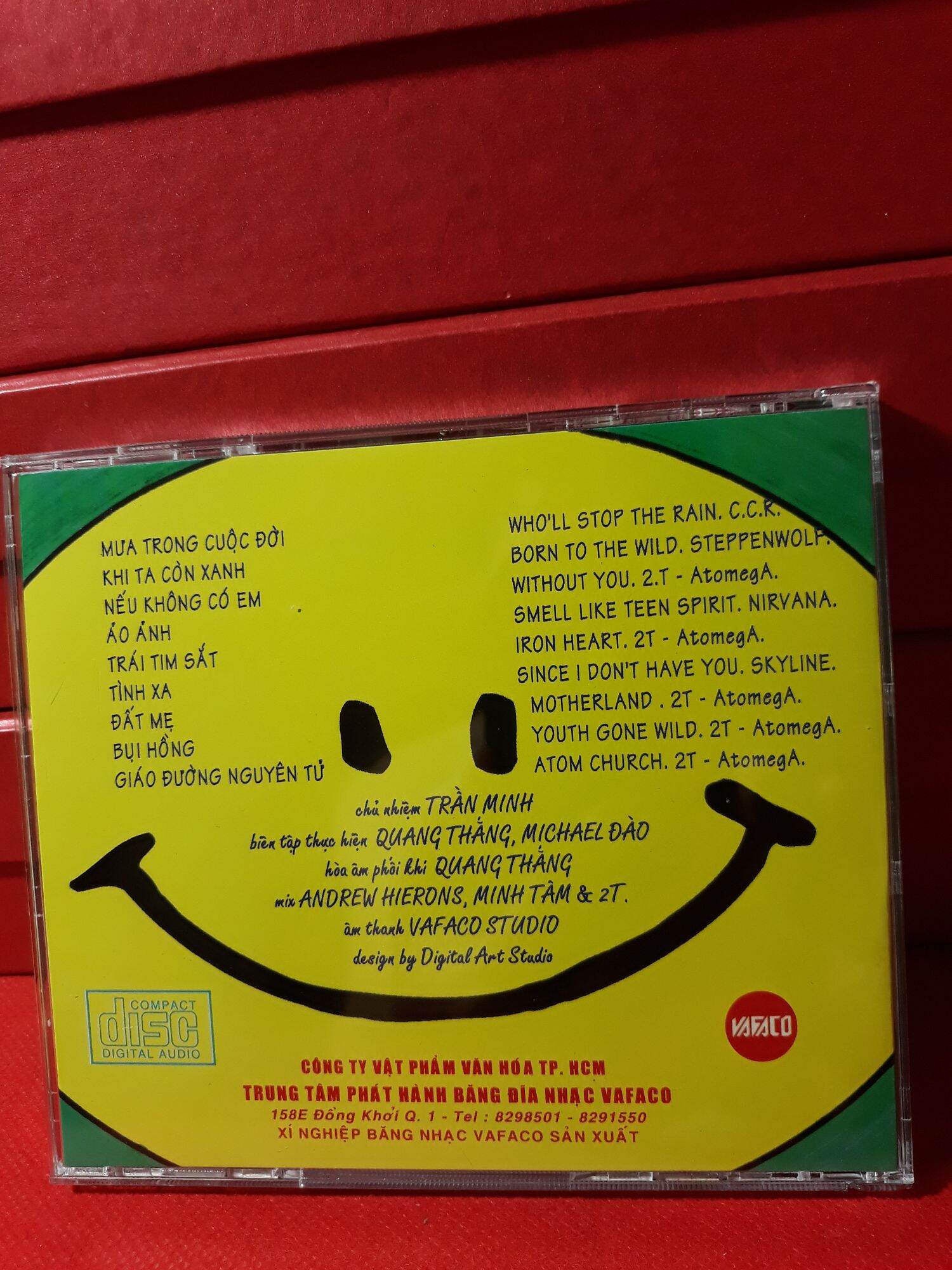 CD ROCK ĐẤT MẸ. CD GỐC CHÍNH HÃNG, MỚI 100%