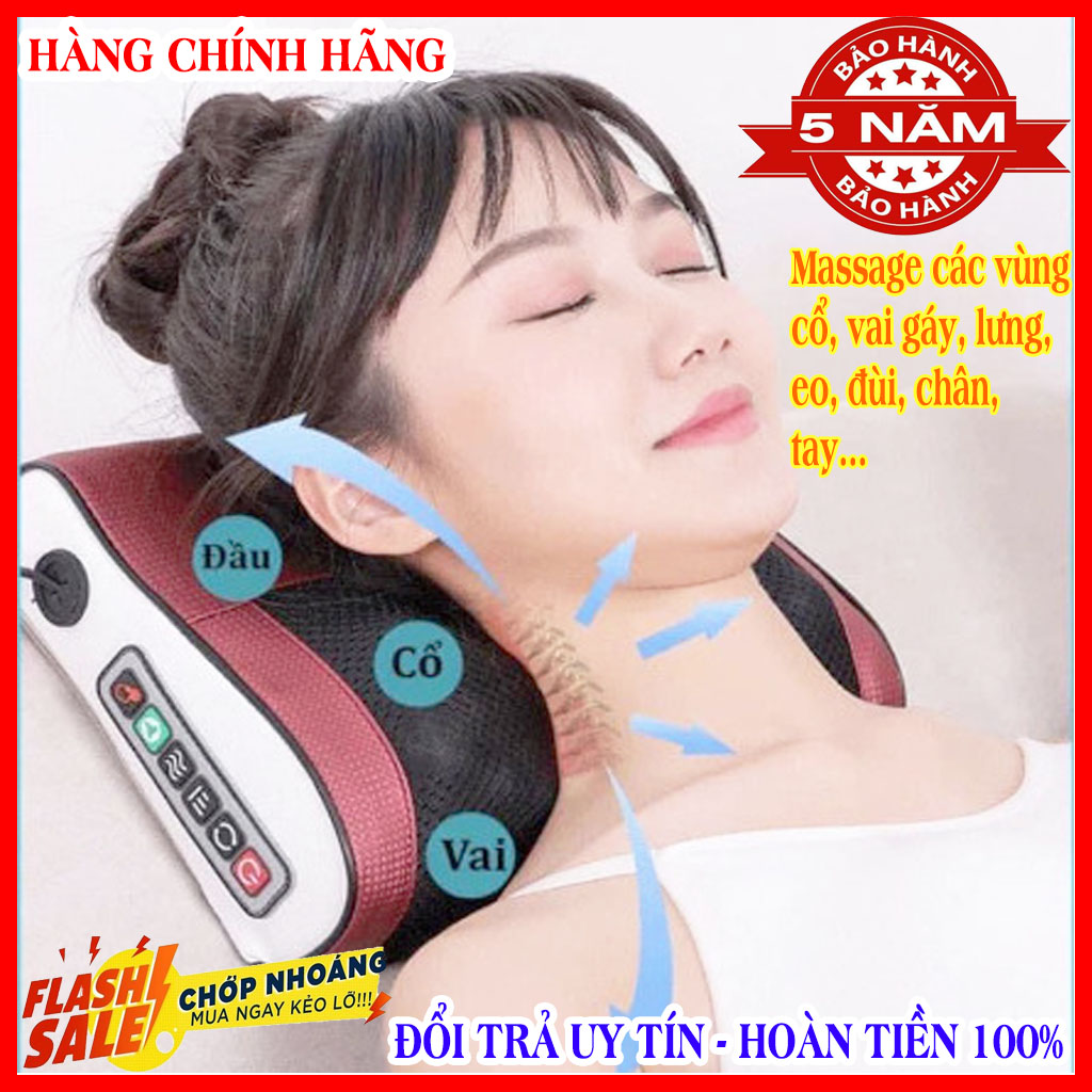 [ VOUCHER 150K ] Máy massage cổ vai gáy, mát xa cầm tay, lưng, chân ...