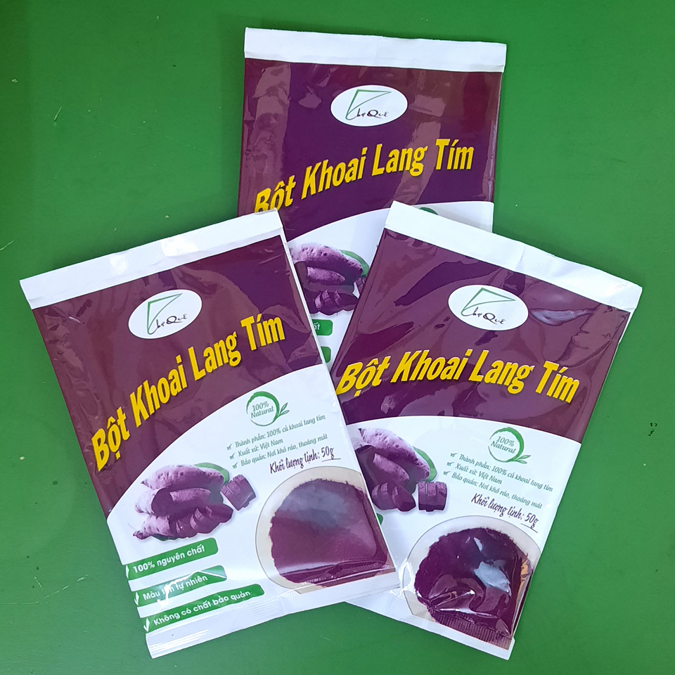 Bột Khoai Lang Tím Gói 100g