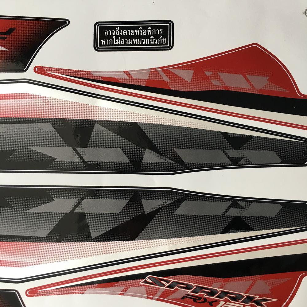 Tem rời SPARK THÁI CHO EXCITER 135CC ĐỜI 2010 (MÀU ĐỎ)