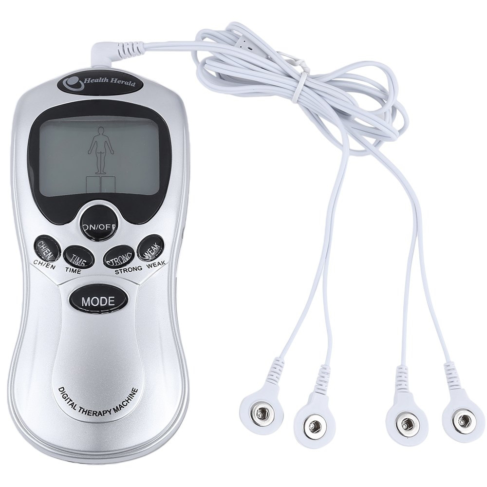 [HCM]Máy matxa xung điện trị liệu 4 miếng dán