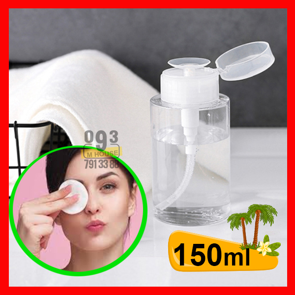 Chai Lọ Chiết Mỹ Phẩm, Sữa Rửa Mặt, Nước Tẩy Trang BHA 150ml