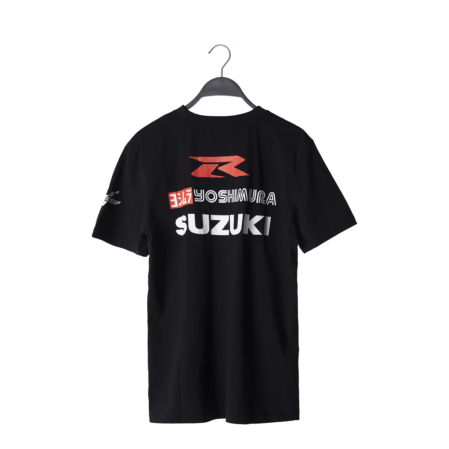 Áo thun cổ tròn SUZUKI YOSHIMURA màu đen