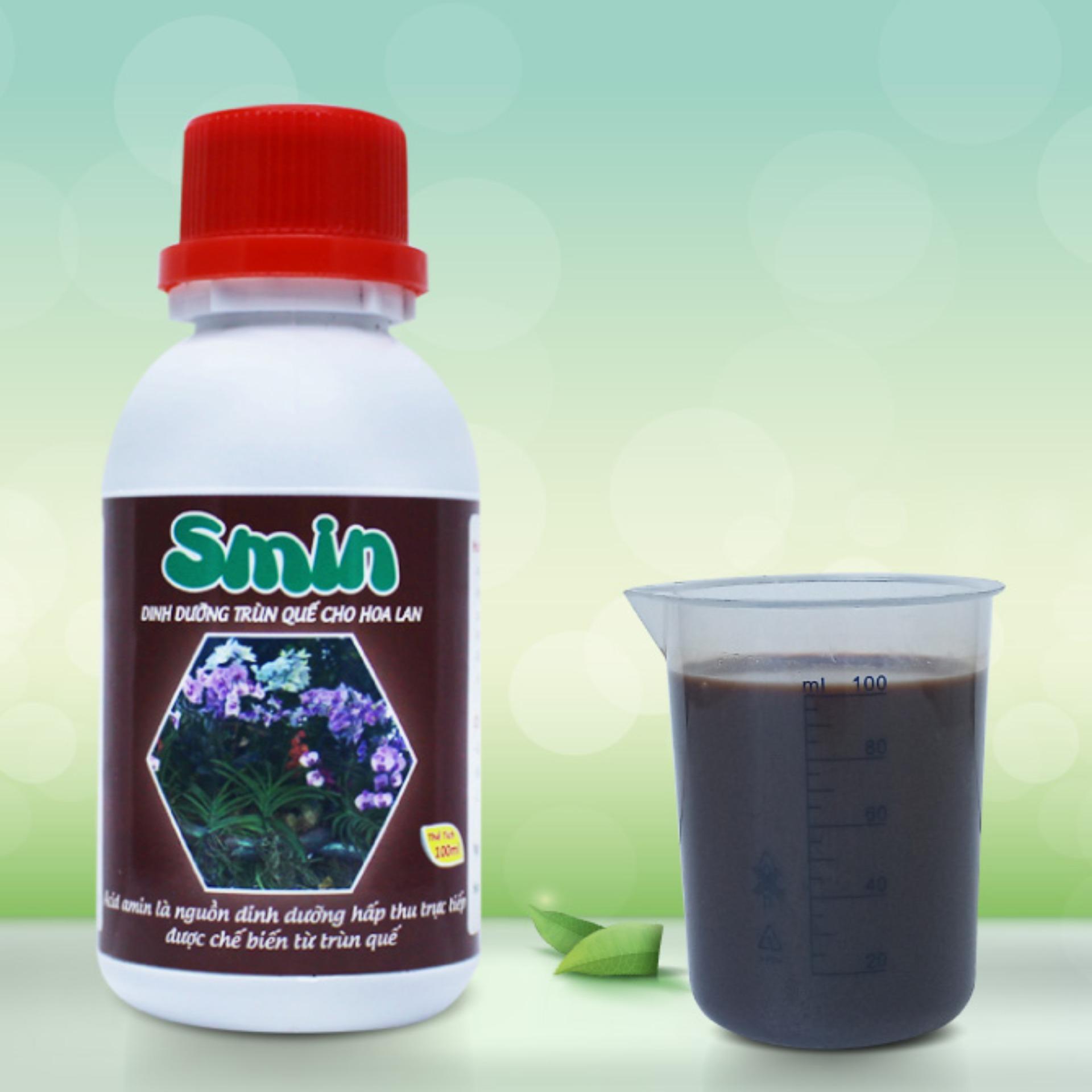 [HCM]Chế phẩm sinh học Smin chăm sóc cho hoa lan chai 100ml
