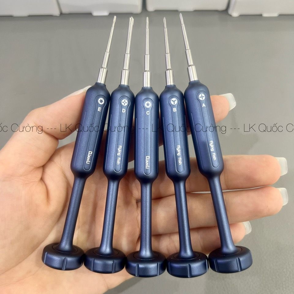 Mẫu mới 2023 - Bộ vít 2D Flying Fish Qianli - 5 cây/ 1 set