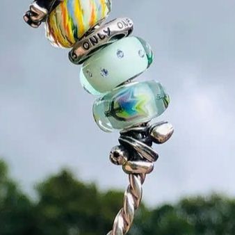 Trollbeads Bead Bạc cao cấp Tulip of Optimism Bead