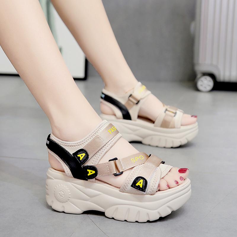 Giày sandal đế bánh mì cá tính S116N