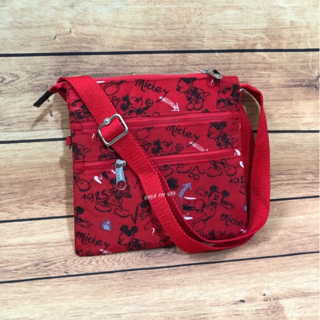 [HCM]Túi đeo chéo Kipling Vnxk hoa văn - Ms 136A