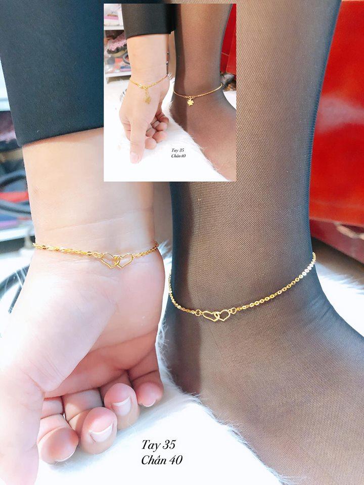 Lắc tay chân vàng 10k LTCV01