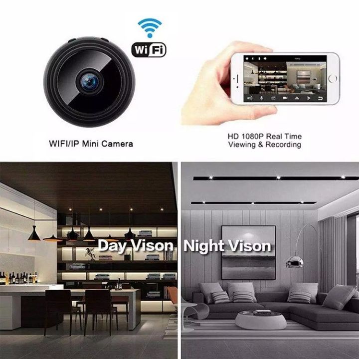 (New 2023) Camera Mini Wifi A9s FULL HD 1080P, Camera Mini A9, Camera Giám Sát An Ninh, Camera Wifi, Tầm Nhìn Ban Đêm Camera Siêu Nhỏ Giám Sát Không Dây, theo Dõi Từ Xa Pro quay phim, ghi âm, chụp hình chất lượng Full HD 1080p- Bảo Hành 12 Tháng