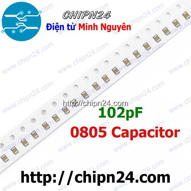 Tụ dán smd 0805 102p 50v 10%