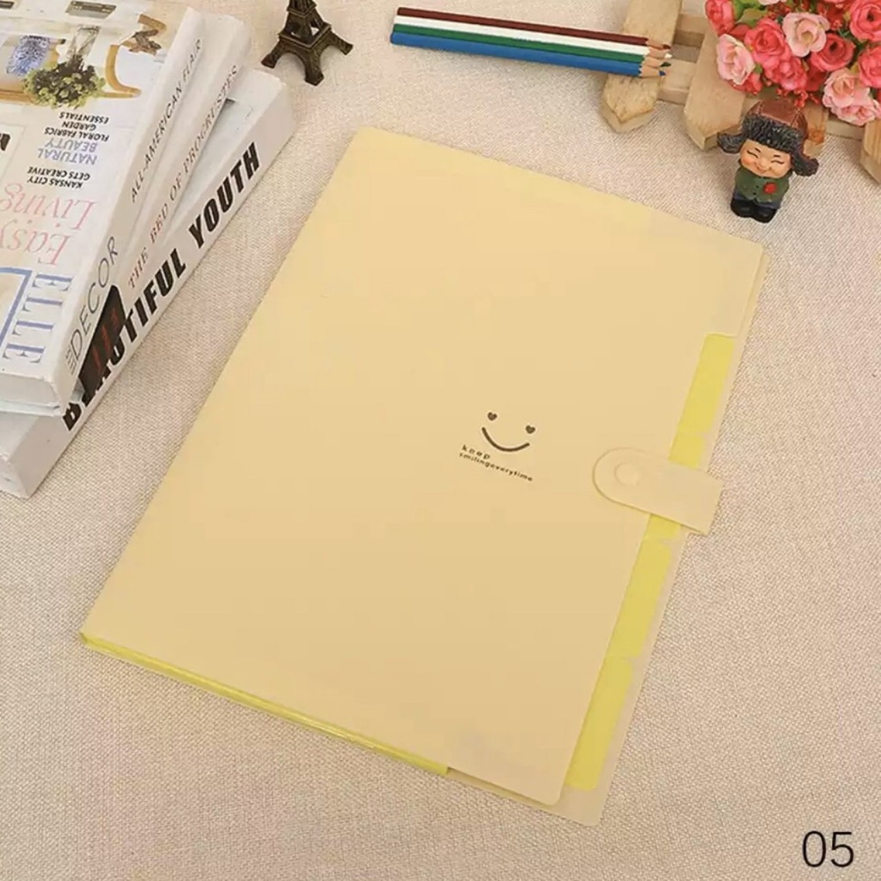 File Đựng Tài Liệu A4 5 Ngăn