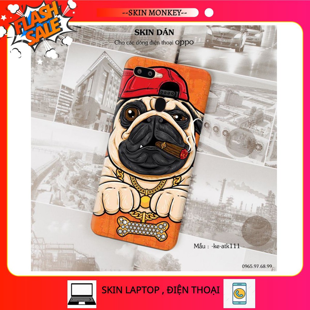 Skin dán mặt lưng oppo a1k / oppo a3s / a5 / a7 / a37 / a39 / a71/ a83 in hình dễ thương