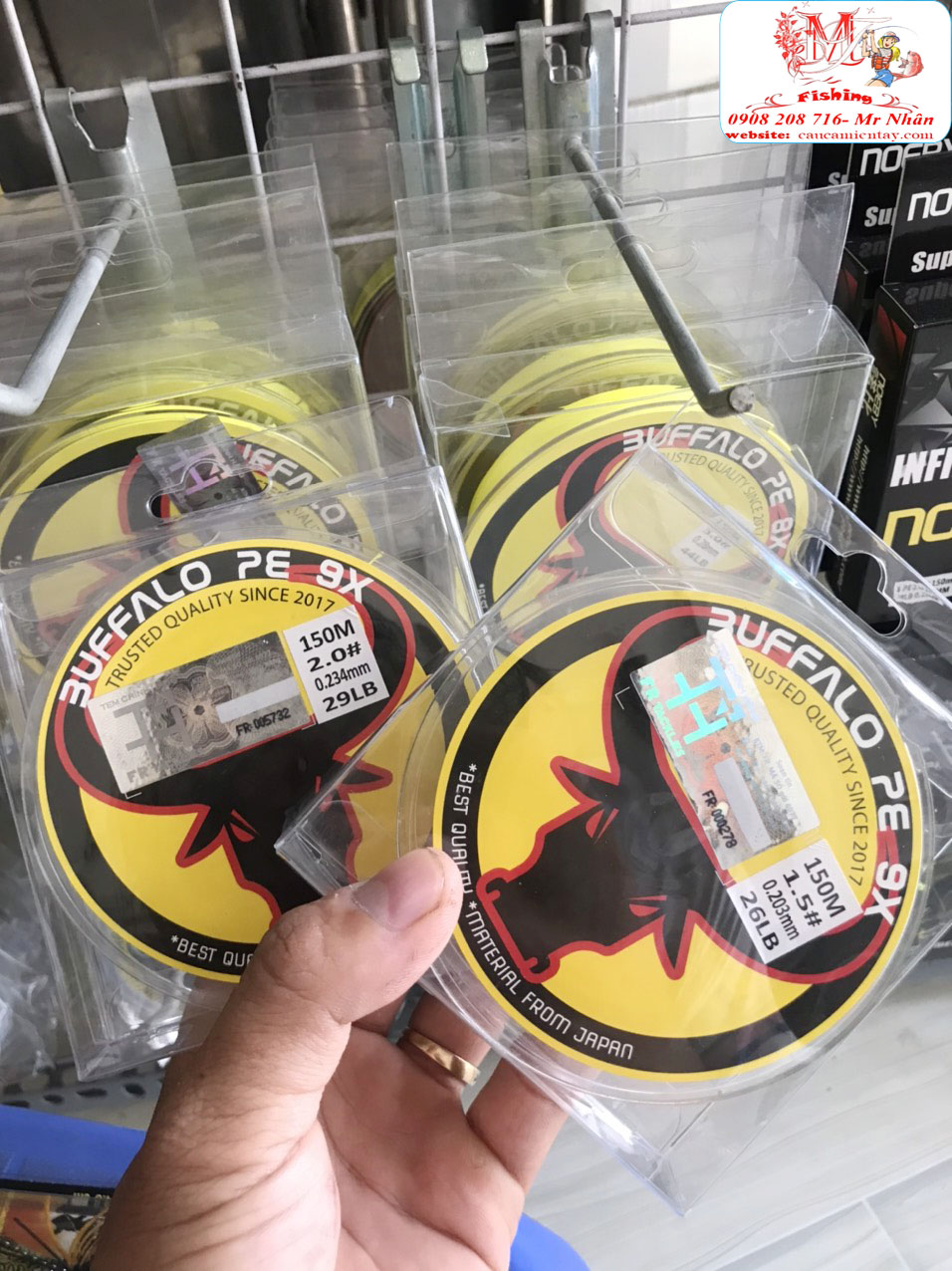 [HCM]Dây PE Nhật Bản BUFFALO