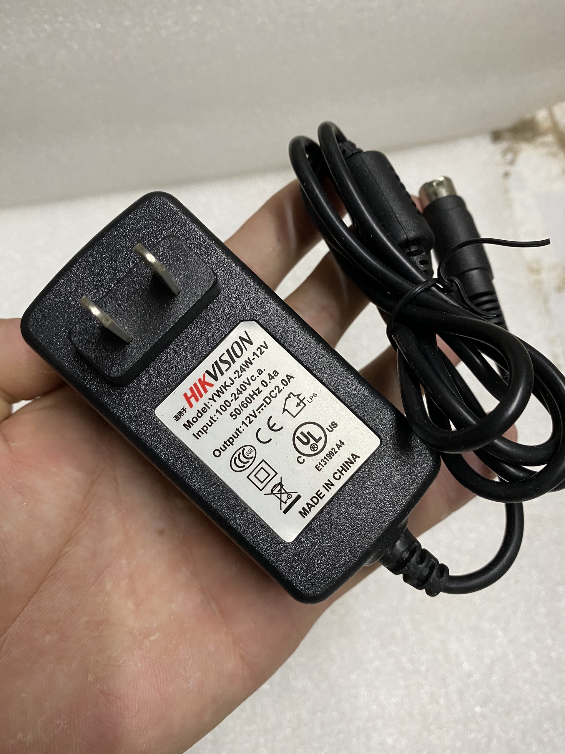 Adapter nguồn 12v đầu ghi camera Hikvison