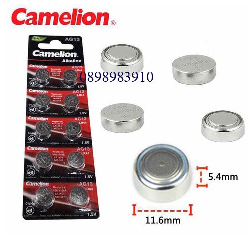 Pin LR44 A76 CAMELION vỉ 10 viên