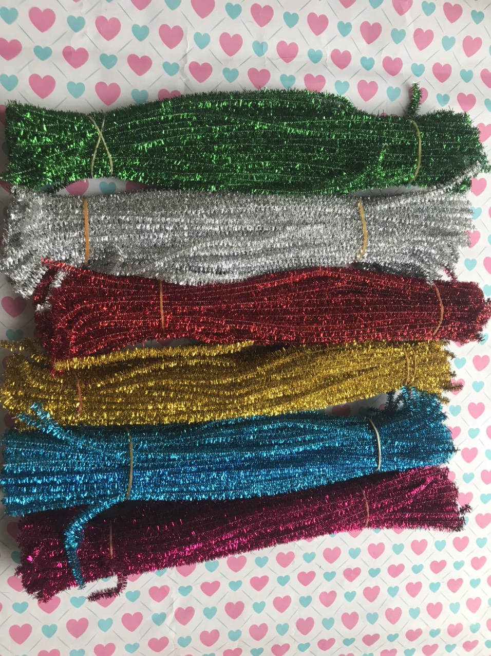 Bộ 100 dây kẽm xù kẽm làm handmade