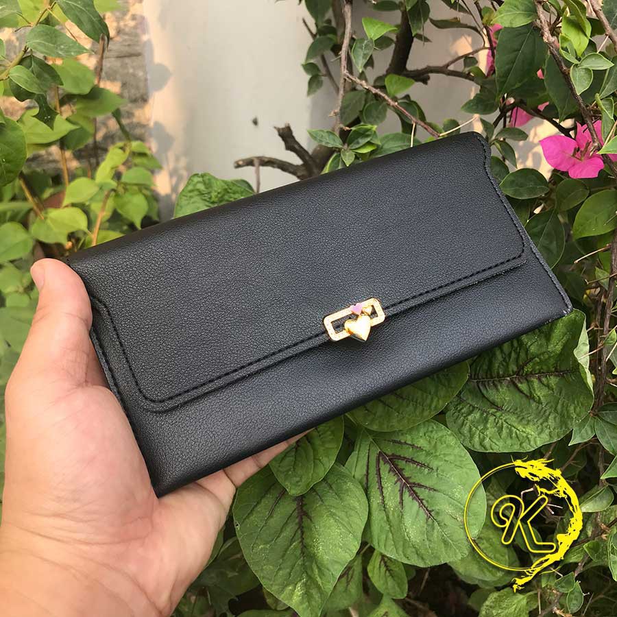 Ví nữ cầm tay dáng dài - PU leather