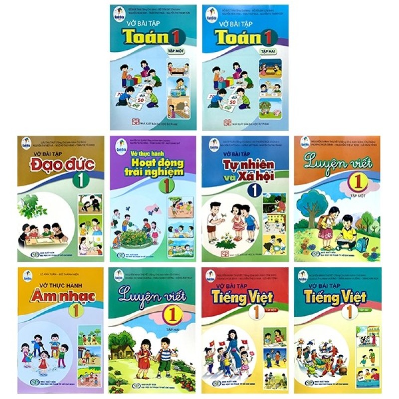 Mua Combo Sách Bài Tập Lớp 1 Bộ Sách Giáo Khoa Cánh Diều - Bộ Sách Giáo Khoa Xã Hội Hóa Đầu Tiên Của Việt Nam (Bộ 11 Cuốn)