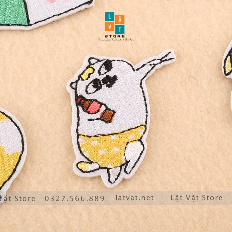 [HCM]Sticker Logo Patch Ủi Quần Áo Troll cực đẹp