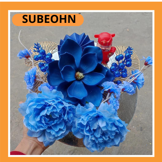 Sét nguyên liệu VÍP trang trí tháp bánh, tháp nước, oản tài lộc và giỏ quà tết