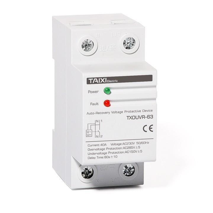 Thiết bị bảo vệ quá áp, thấp áp, mất pha trung tính 2P 63A