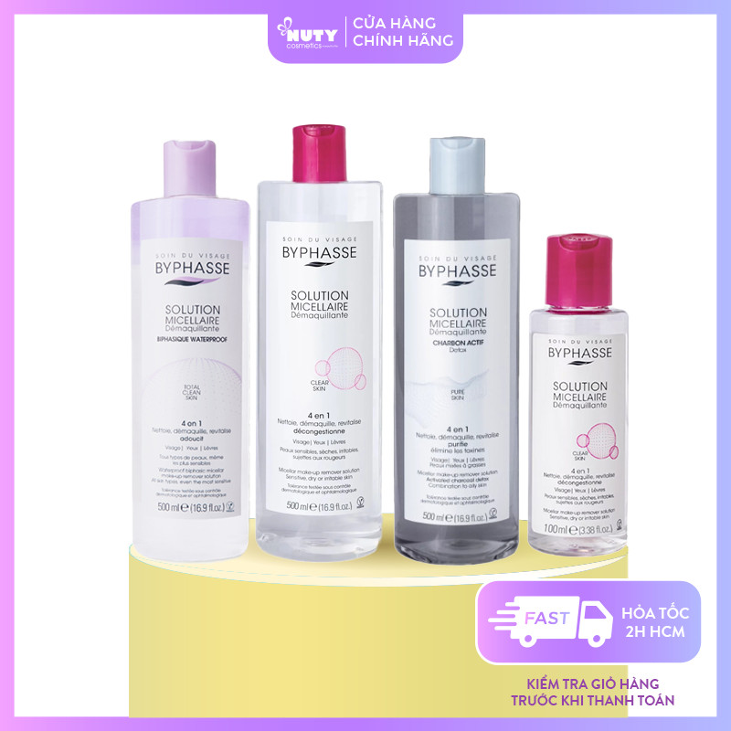 Nước Tẩy Trang Byphasse Solution Micellaire (500ml)