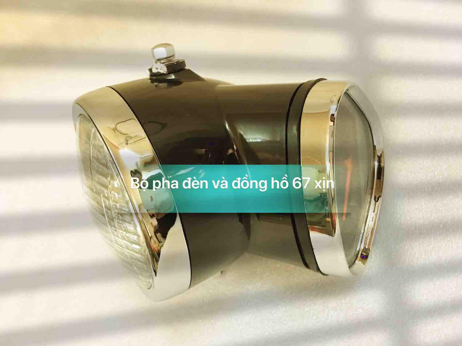 [HCM]Pha đèn và đồng hồ 67 zin