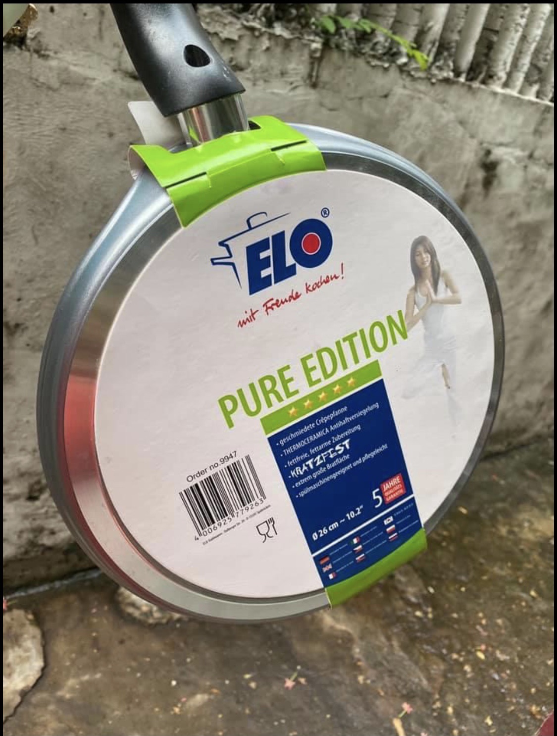 [HCM]Chảo ELO Pure Edition 26cm chống dính ( xài được bếp điện từ ). Made in Germany.