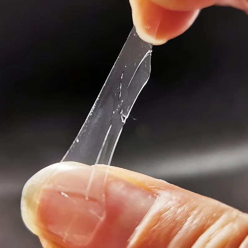 Silicone Double Sided Nail Glue-24 Nail Tips, 6 sizes