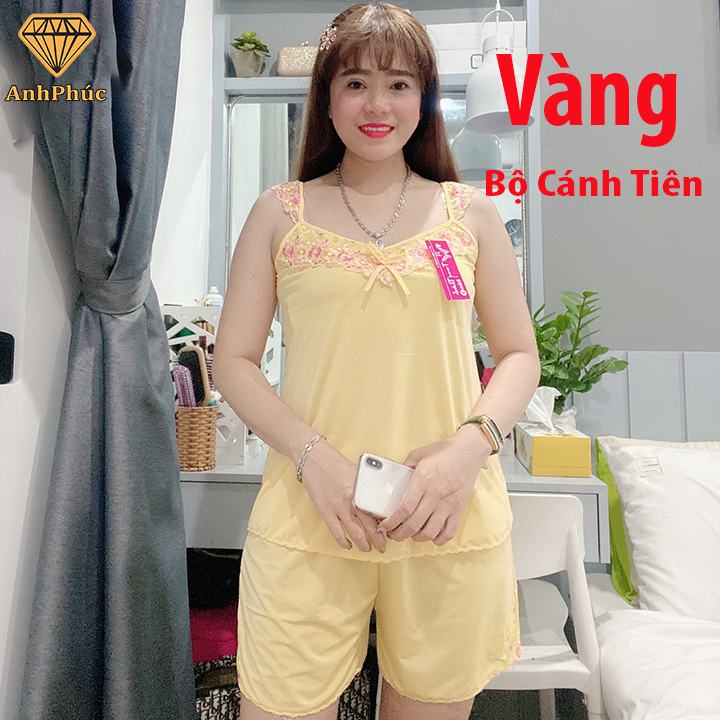 [HCM]Đồ ngủ cánh tiên chất thun lạnh mặc mát  Anh Phúc