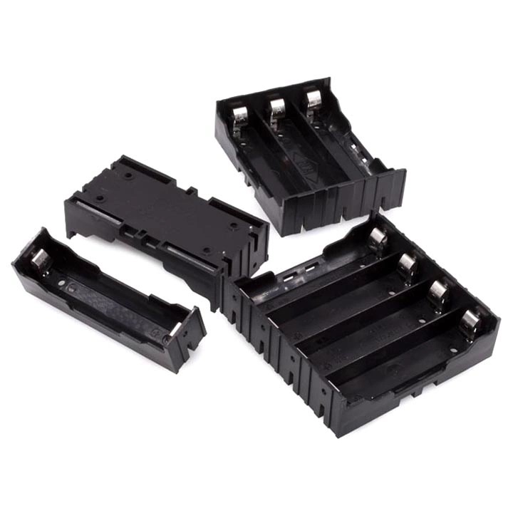 Hộp đế pin 18650 hàn chân (1 cell, 2 cell, 3 cell, 4 cell) - hàn mạch