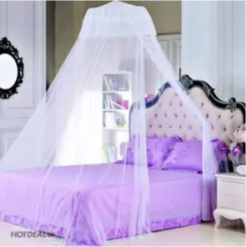 Mùng cung đình với thiết kế kiểu dáng châu âu sang trọng chống muỗi côn trùng - mùng cung đình có thể xếp gọn dễ dàng mang theo khi đi chơi du lịch ......