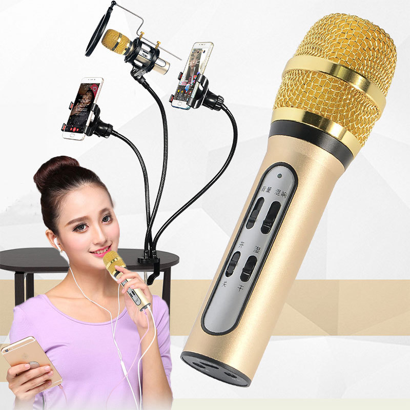 [HCM]Mic LiveStream C11 cao cấp micro không dây Micro C11 thu âm live stream loại cao cấp kèm tai phone Microphone (Micro phòng thu Micro hát live Micro karaoke