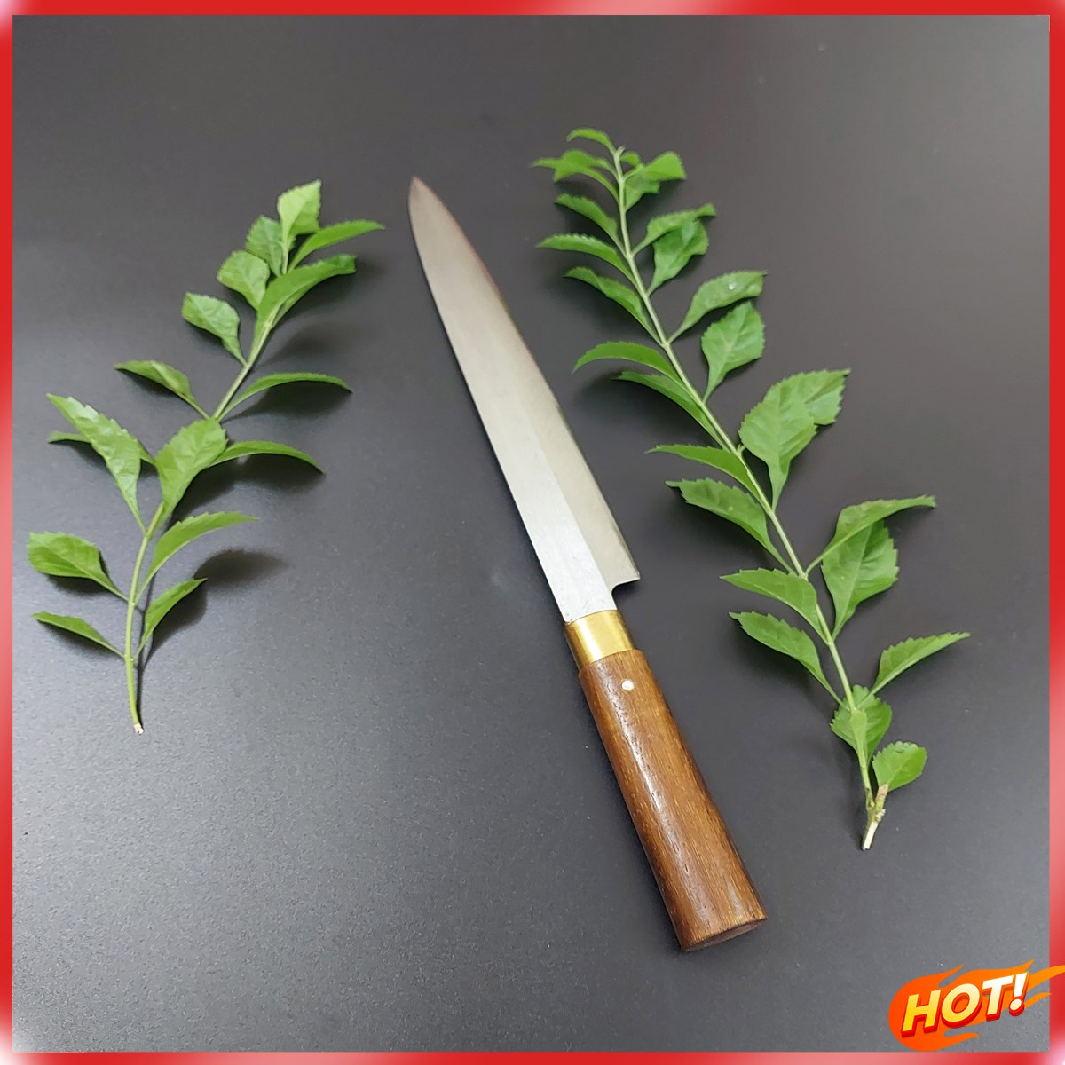 Dao sashimi thái thịt nướng thái lát mỏng không rỉ