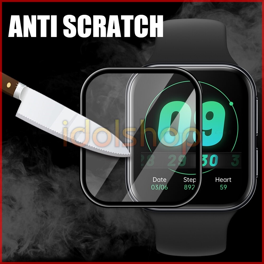 Dán 3D  Full viền dành cho Oppo Watch 41mm 46mm