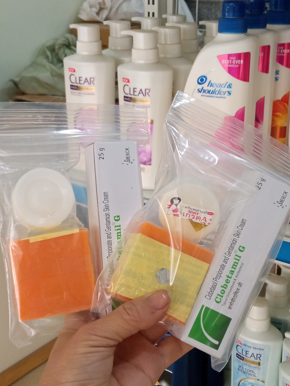 BỘ 3 MÓN CLOBETAMIL G THÁI LAN