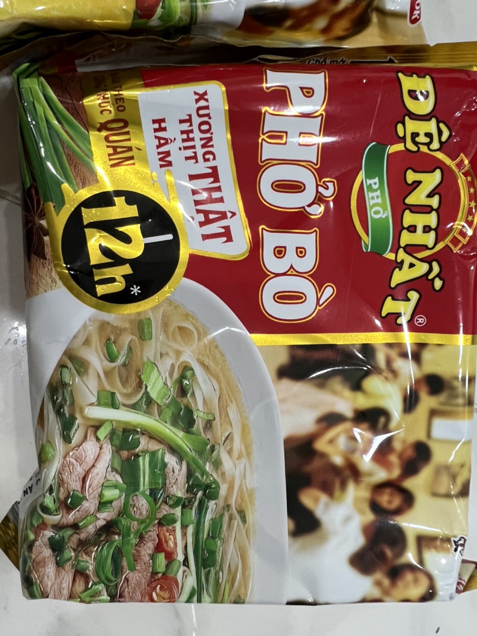 Phở đệ nhất gói 63g - thùng 30 gói - cty bát muội