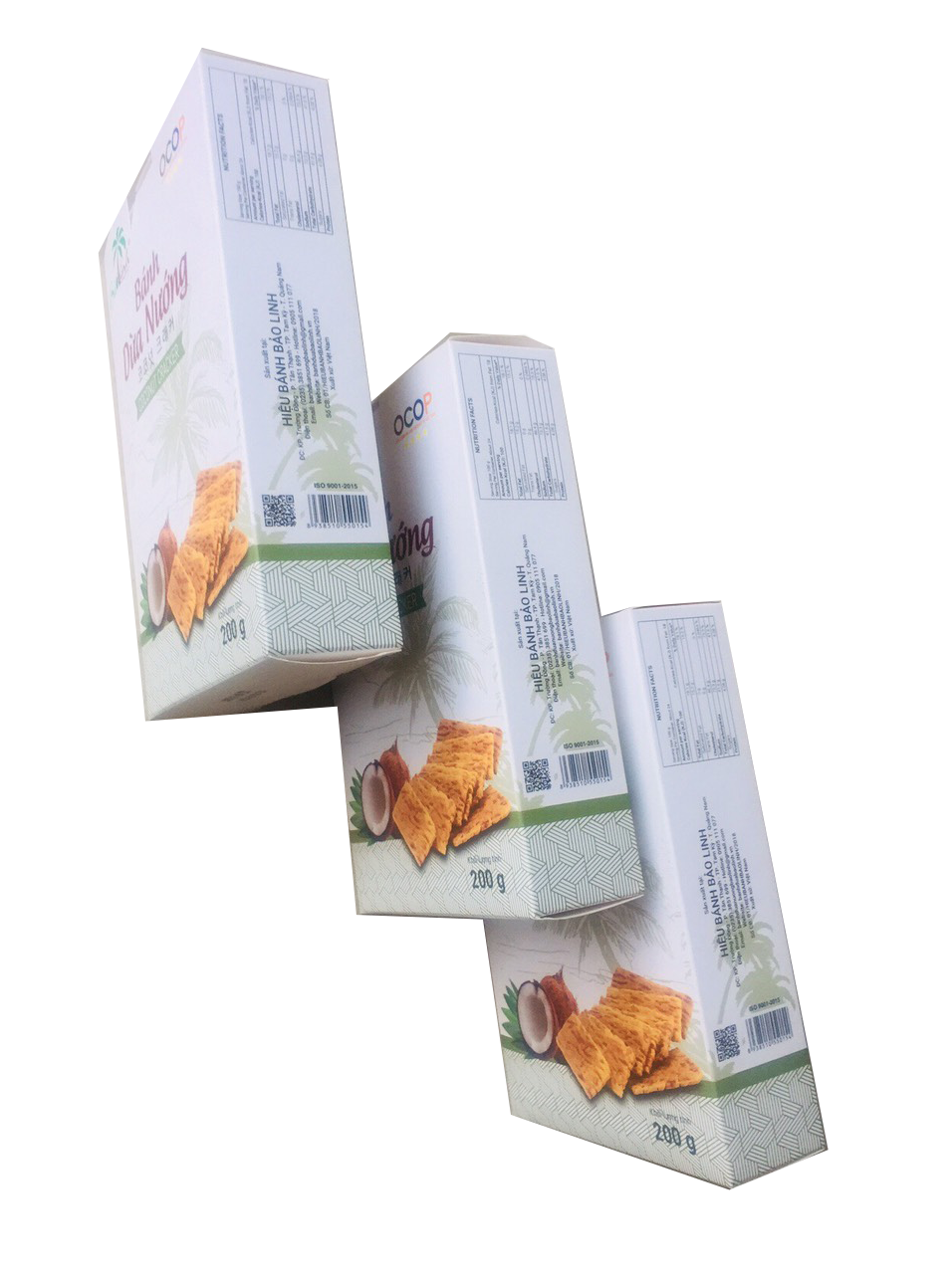 Combo 5 hộp bánh dừa nướng