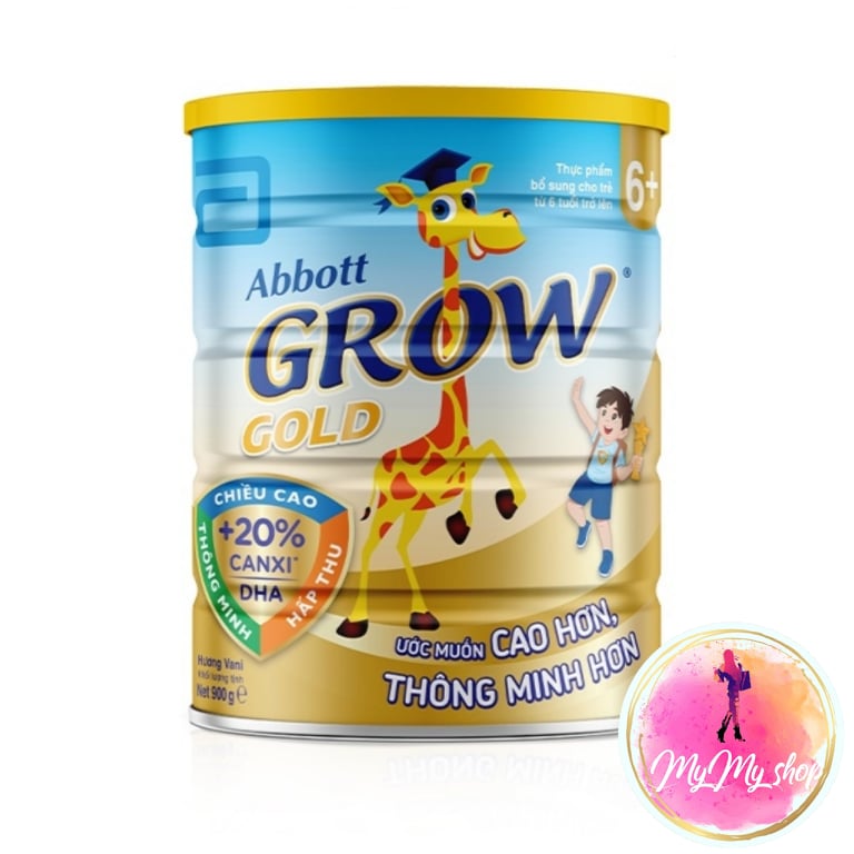 Sữa bột Abbott Grow Gold 6+ (900g)