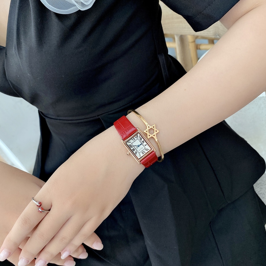 Đồng Hồ Nữ JA-1333B Julius Hàn Quốc Dây Da