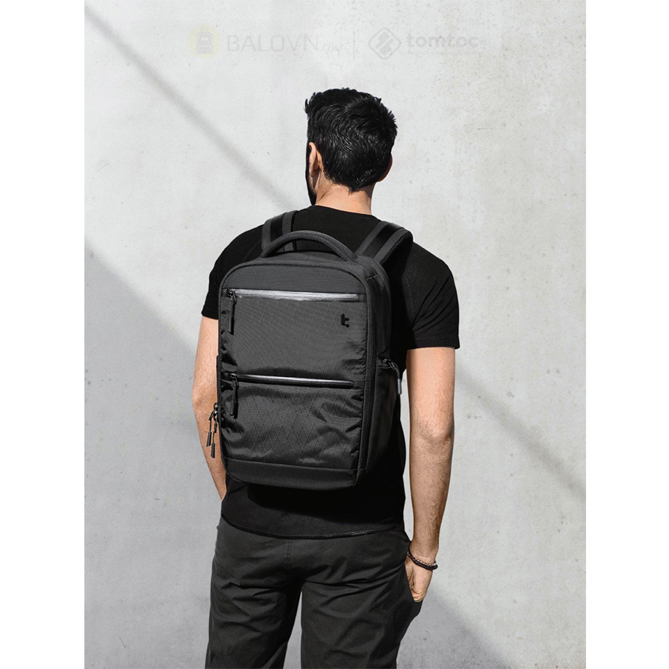 Balo Tomtoc H73E1D1 / H73E2D1 X-PAC Techpack for Ultrabook 13"14"15"16" Black