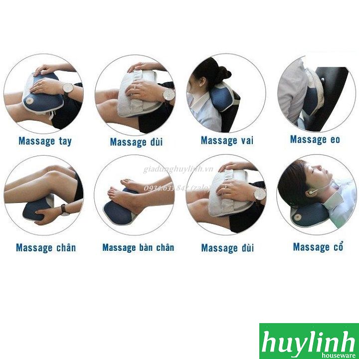 Gối massage Buheung Korea MK-316 New (Gối mát xa)
