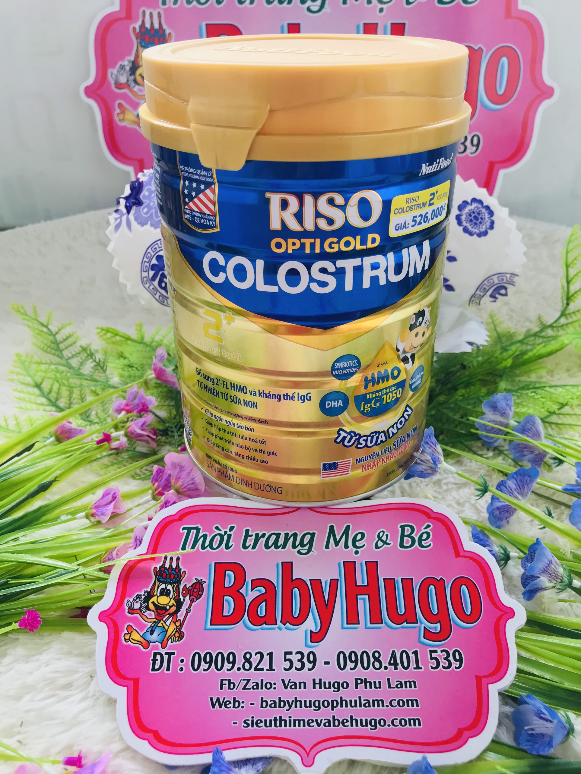 [DATE MỚI] Sữa Riso OptiGold Colostrum 2+ 800G